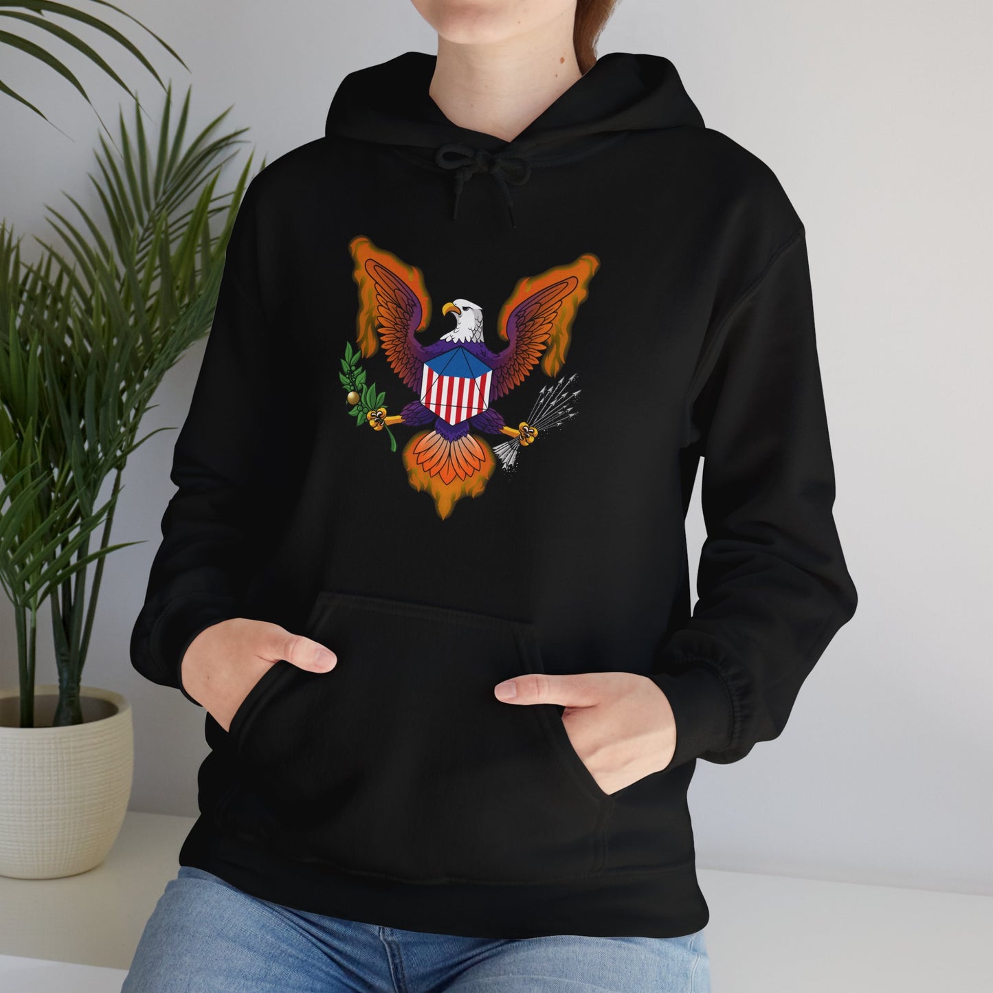 The Purple Eagle Hooded Sweatshirt
