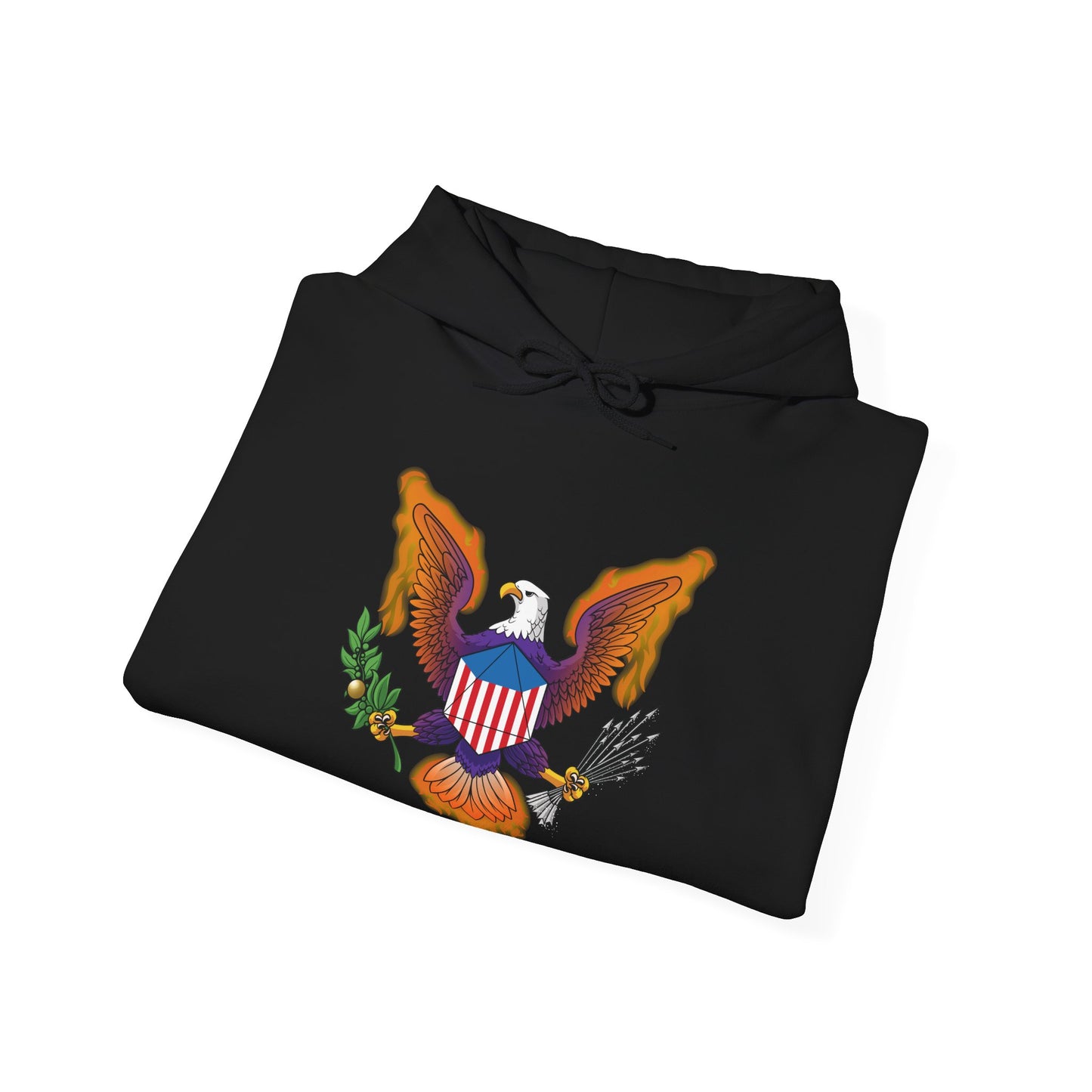 The Purple Eagle Hooded Sweatshirt